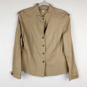 Apt. 9 // Tan Jacket Military Style